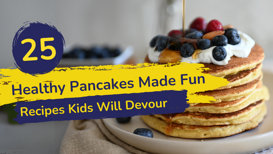 25 Easy Healthy Pancake Recipe Ideas for Kids With Fun Designs