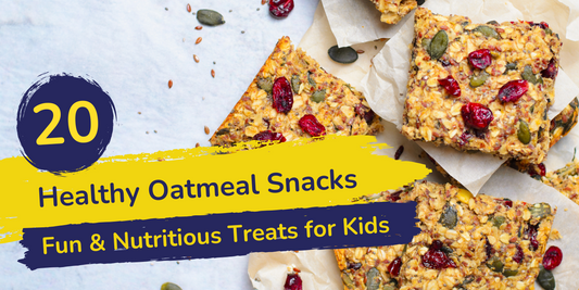 20 Healthy Oatmeal Snacks: Fun & Nutritious Treats for Kids